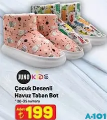 JUNO KİDS ÇOCUK DESENLİ HAVUZ TABAN BOT fiyat ve kampanya bilgisi